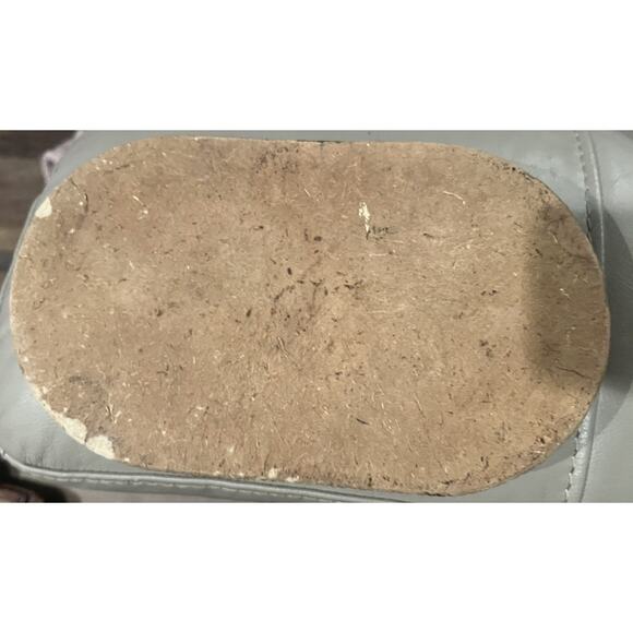 VTG Pipe Tobacco Holder Ashtray Cigarette Tray Acorns Carved Smokers Dish Clay - Picture 5 of 5